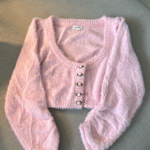 For love and lemons cropped cardigan size S